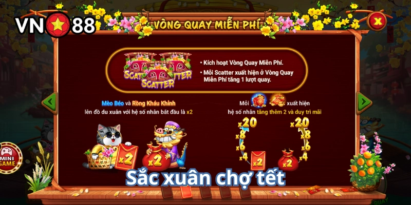 Kinh nghiệm chơi Sắc Xuân Chợ Tết hiệu quả