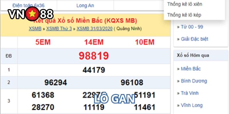 Ví dụ về Lô Gan