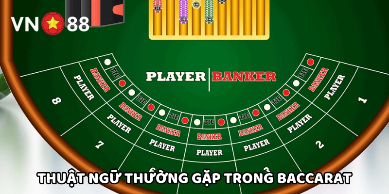 Thuật ngữ thường gặp khi chơi Baccarat